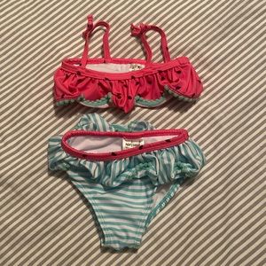 Toddler watermelon two piece bikini